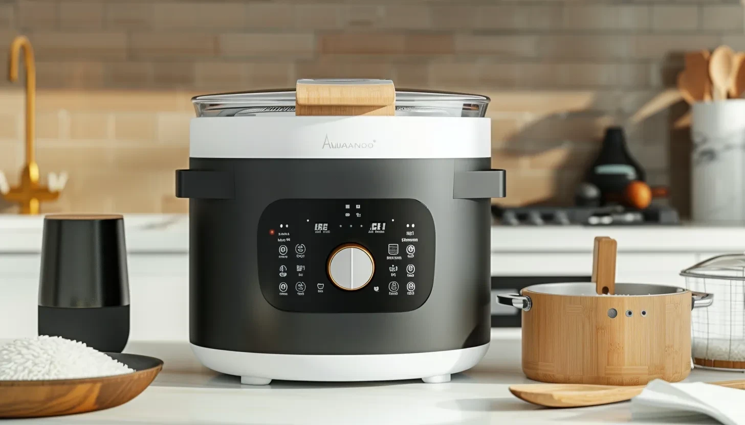 Cook Perfect Rice with the Ambiano 6Cup Rice Cooker and Steamer Aldi
