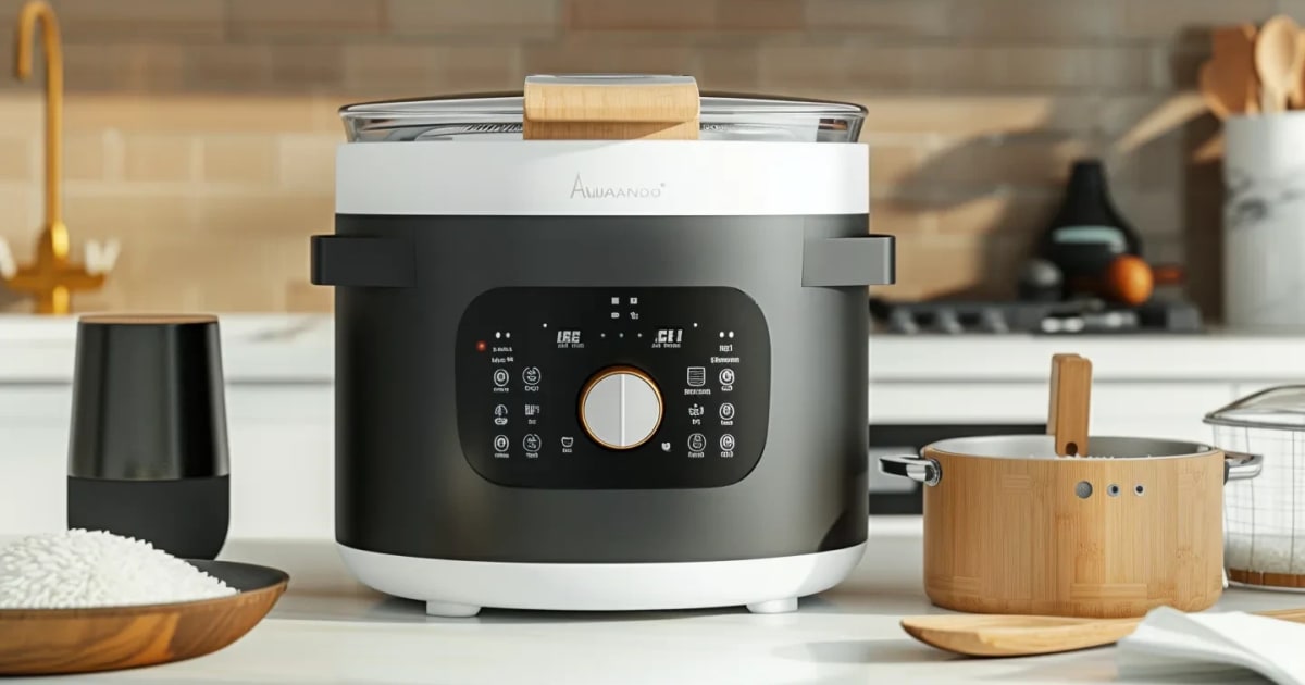 Cook Perfect Rice with the Ambiano 6-Cup Rice Cooker and Steamer from Aldi